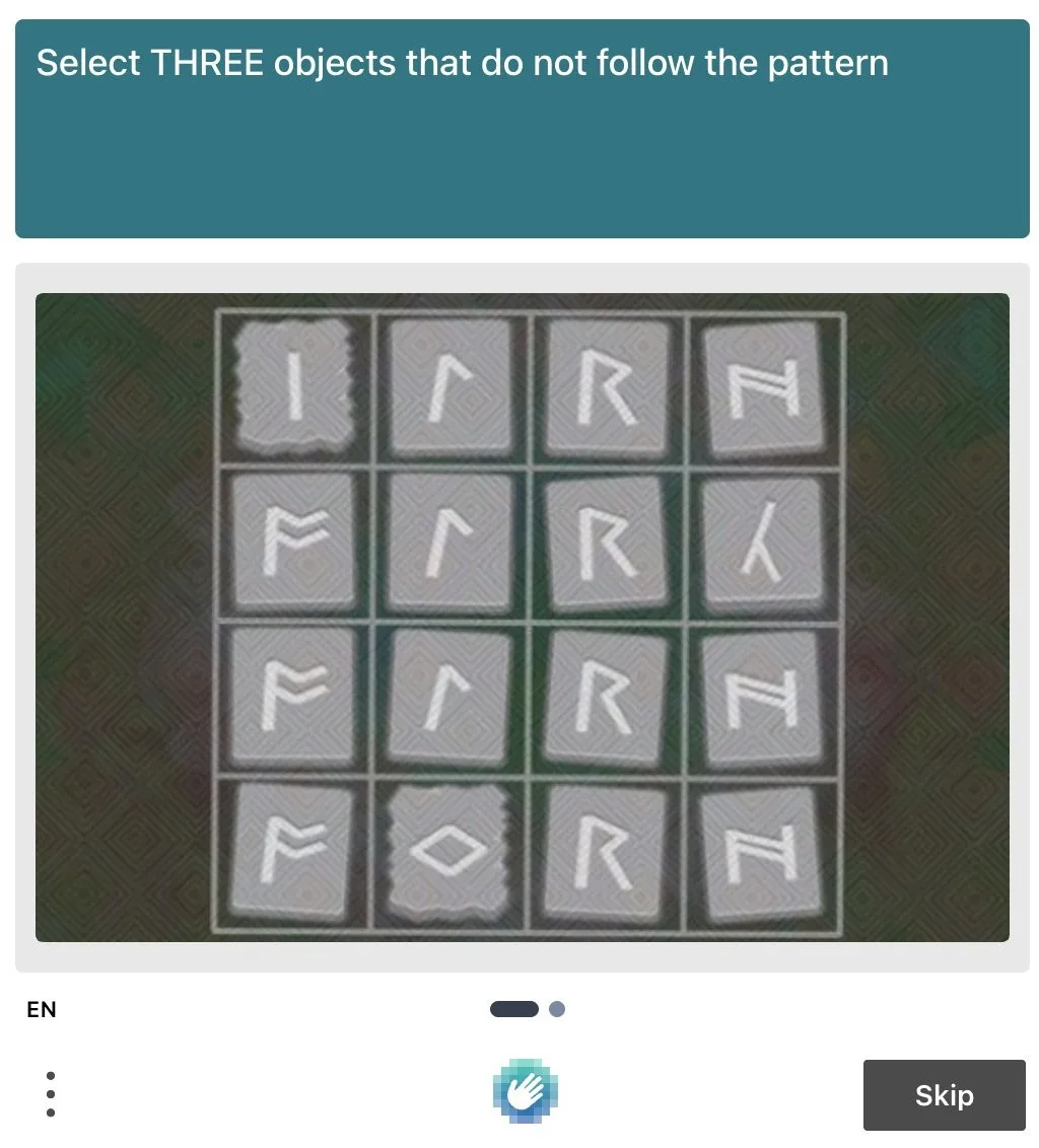 ancient runes, but to log in to discord